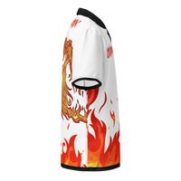 Fire Clockwork Unisex button shirt