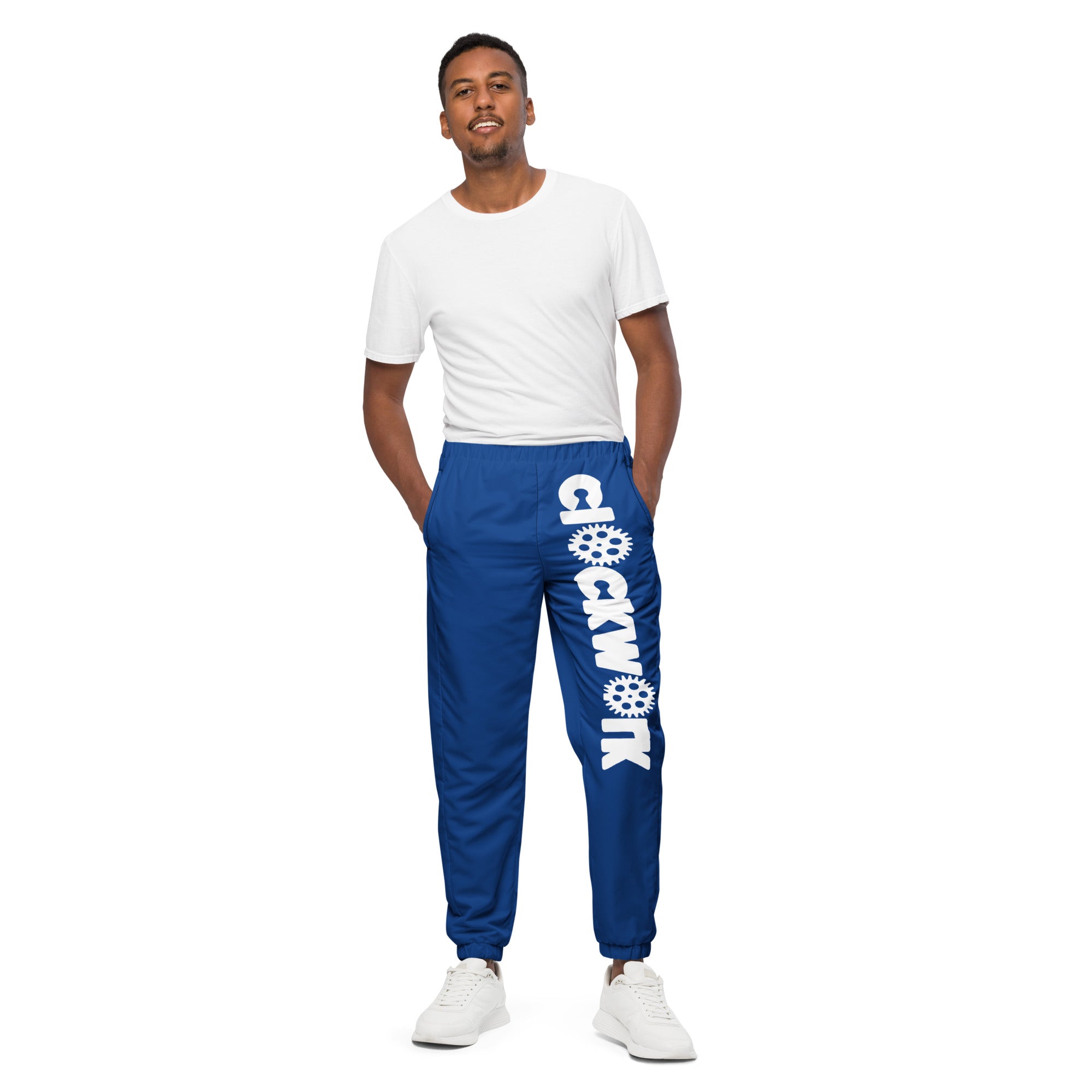 Clockwork Blue Unisex track pants