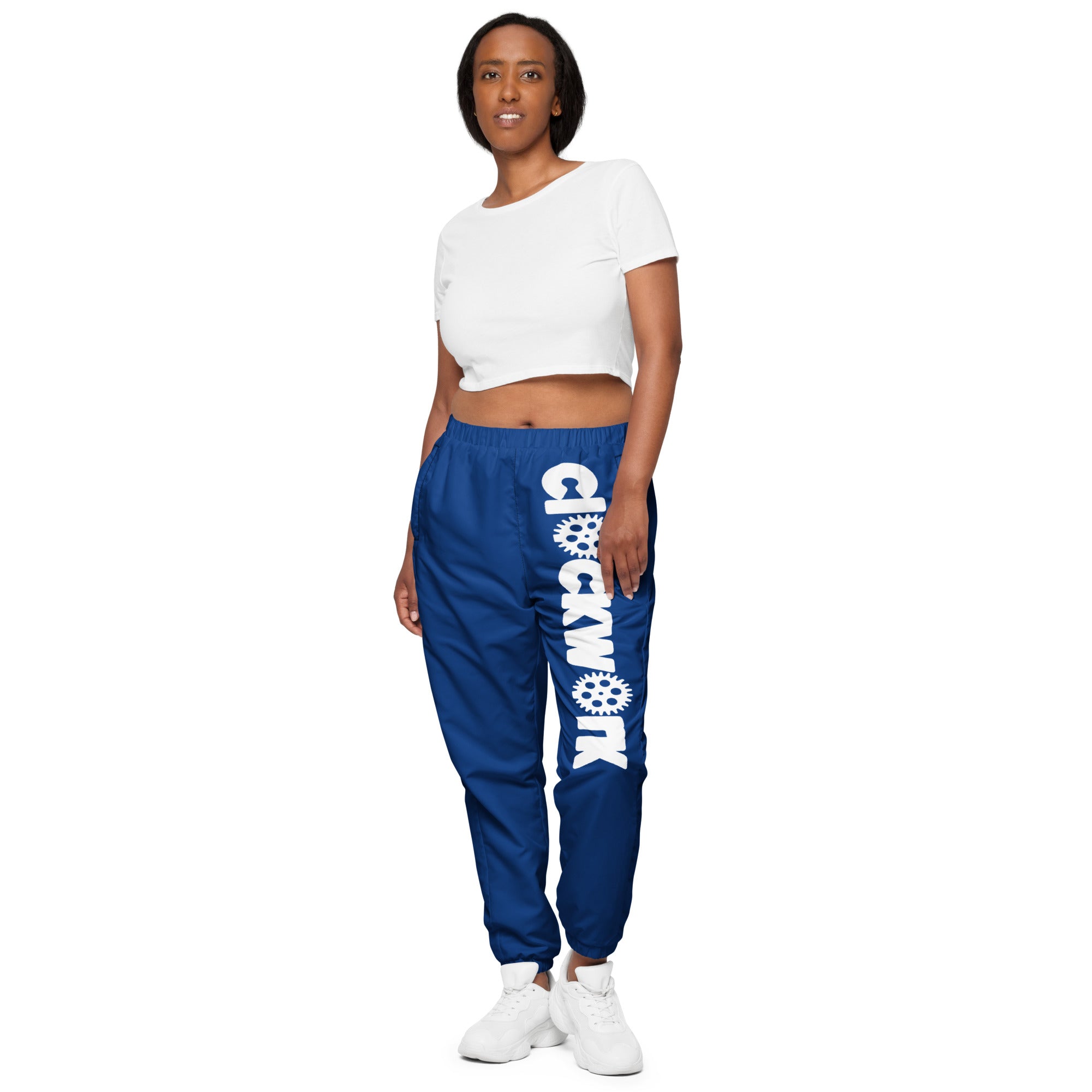 Clockwork Blue Unisex track pants