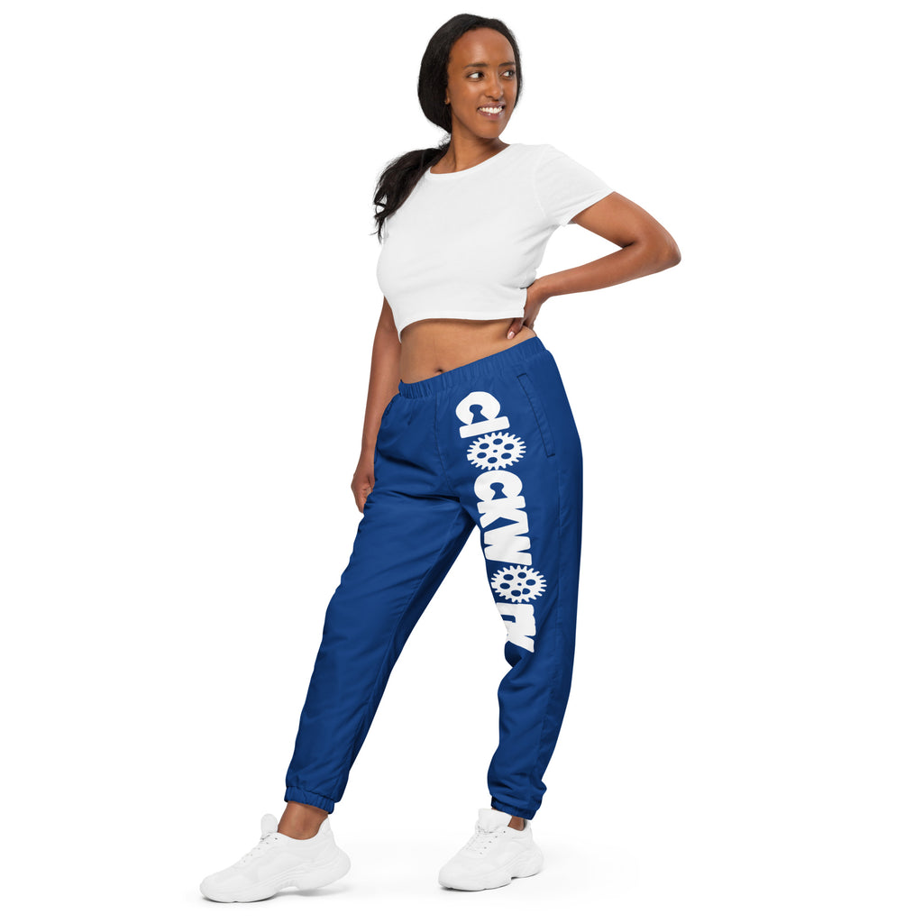 Clockwork Blue Unisex track pants