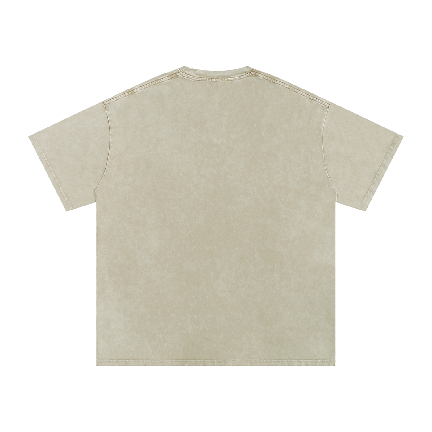 Leader of the Pack Clockwork Snow Washed Oversized Cotton T-Shirt