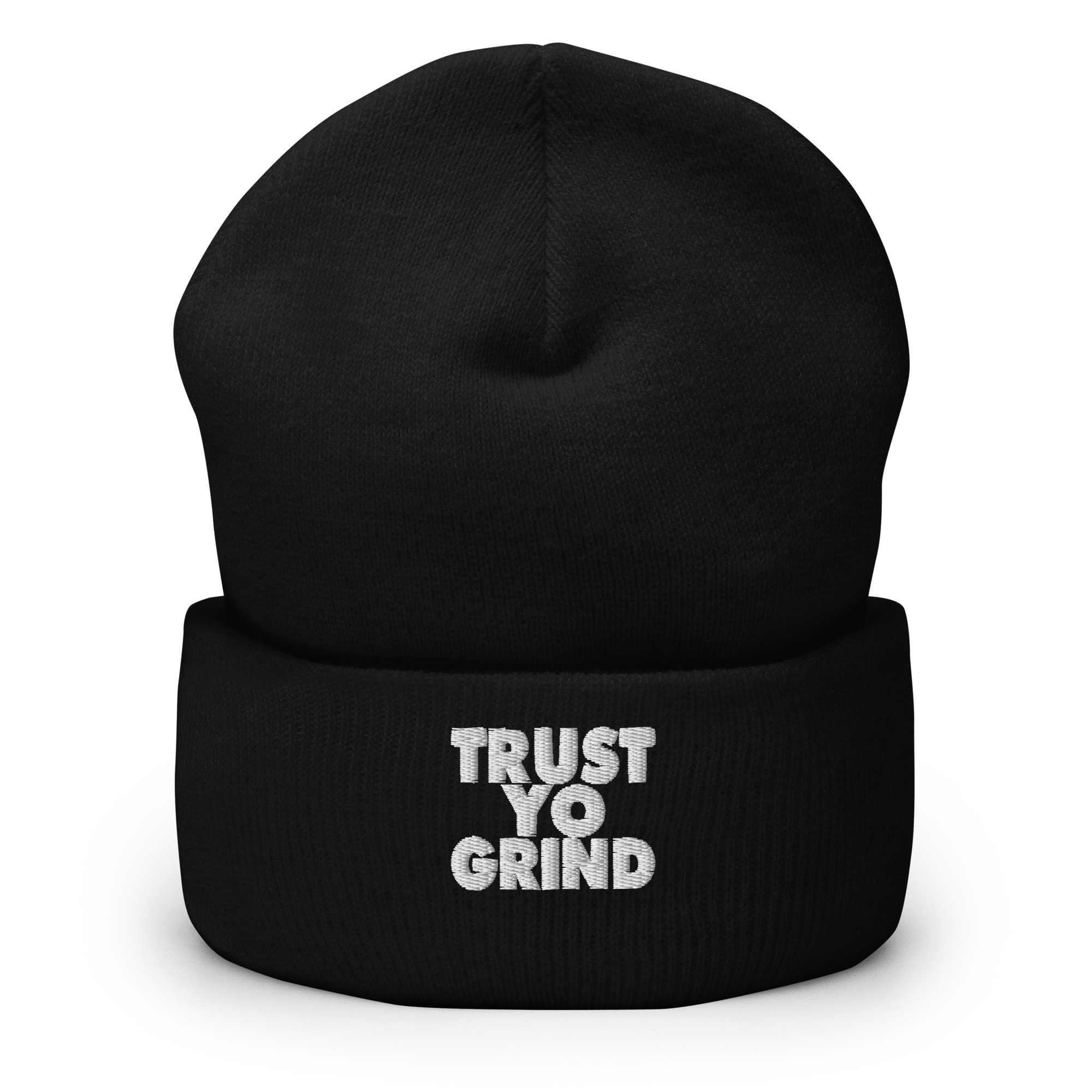 Trust Yo Grind embroided Cuffed Beanie