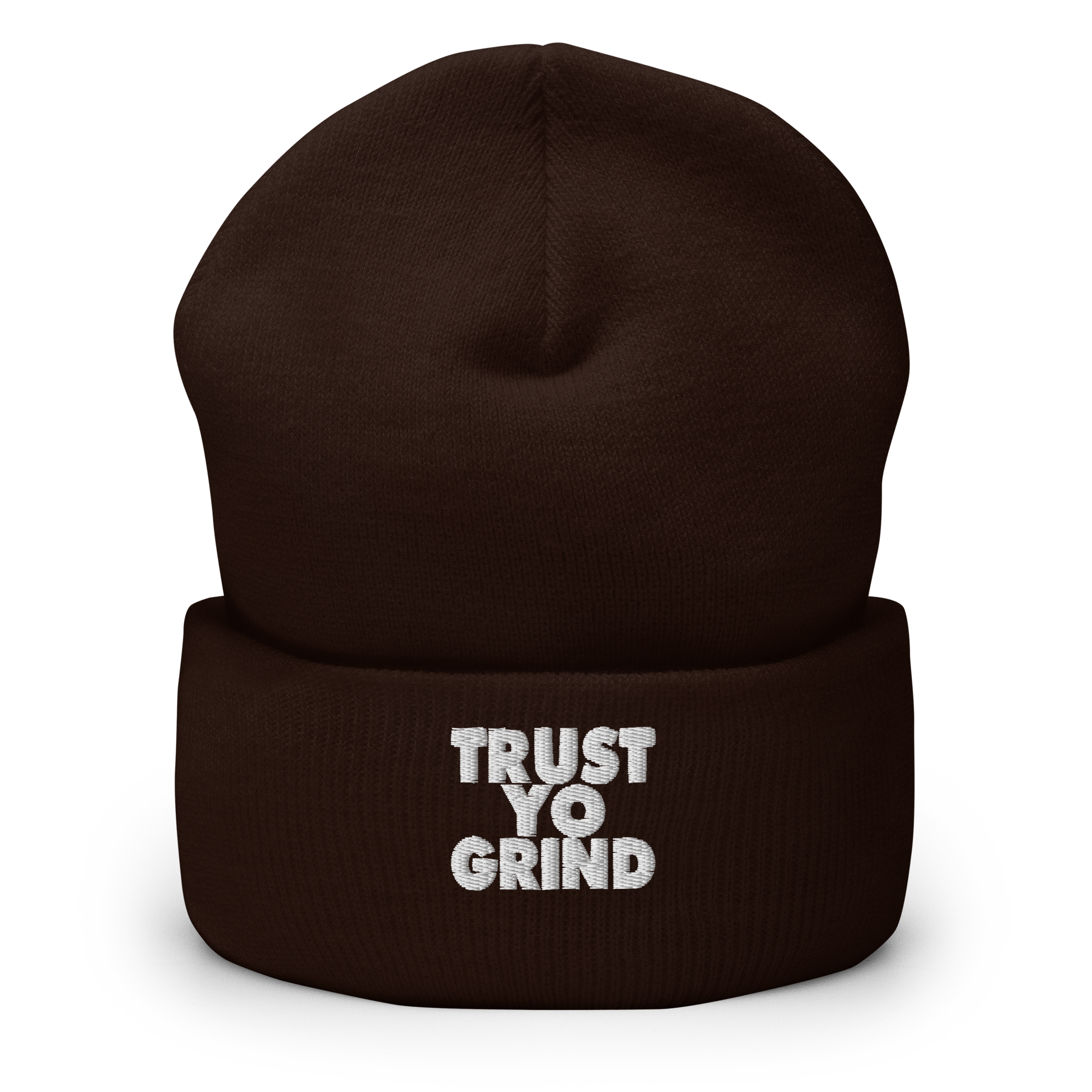 Trust Yo Grind embroided Cuffed Beanie