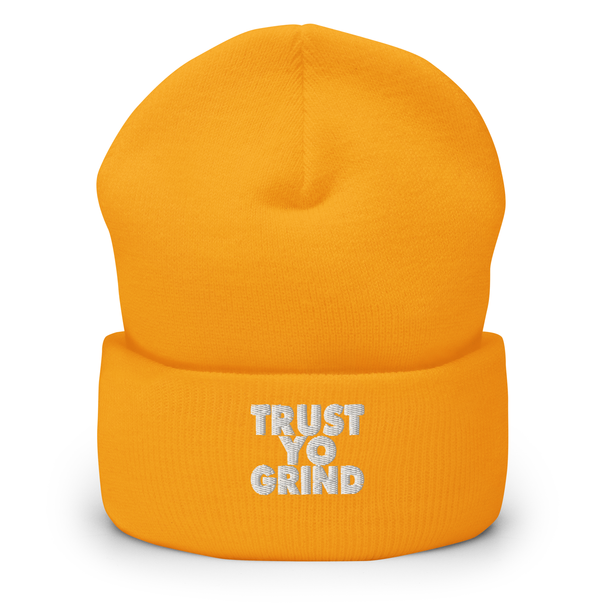 Trust Yo Grind embroided Cuffed Beanie