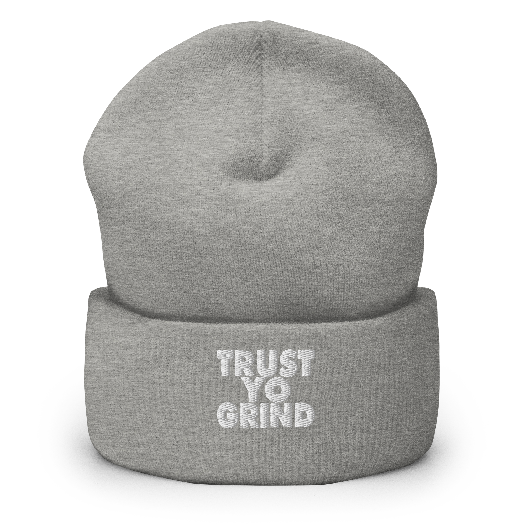 Trust Yo Grind embroided Cuffed Beanie