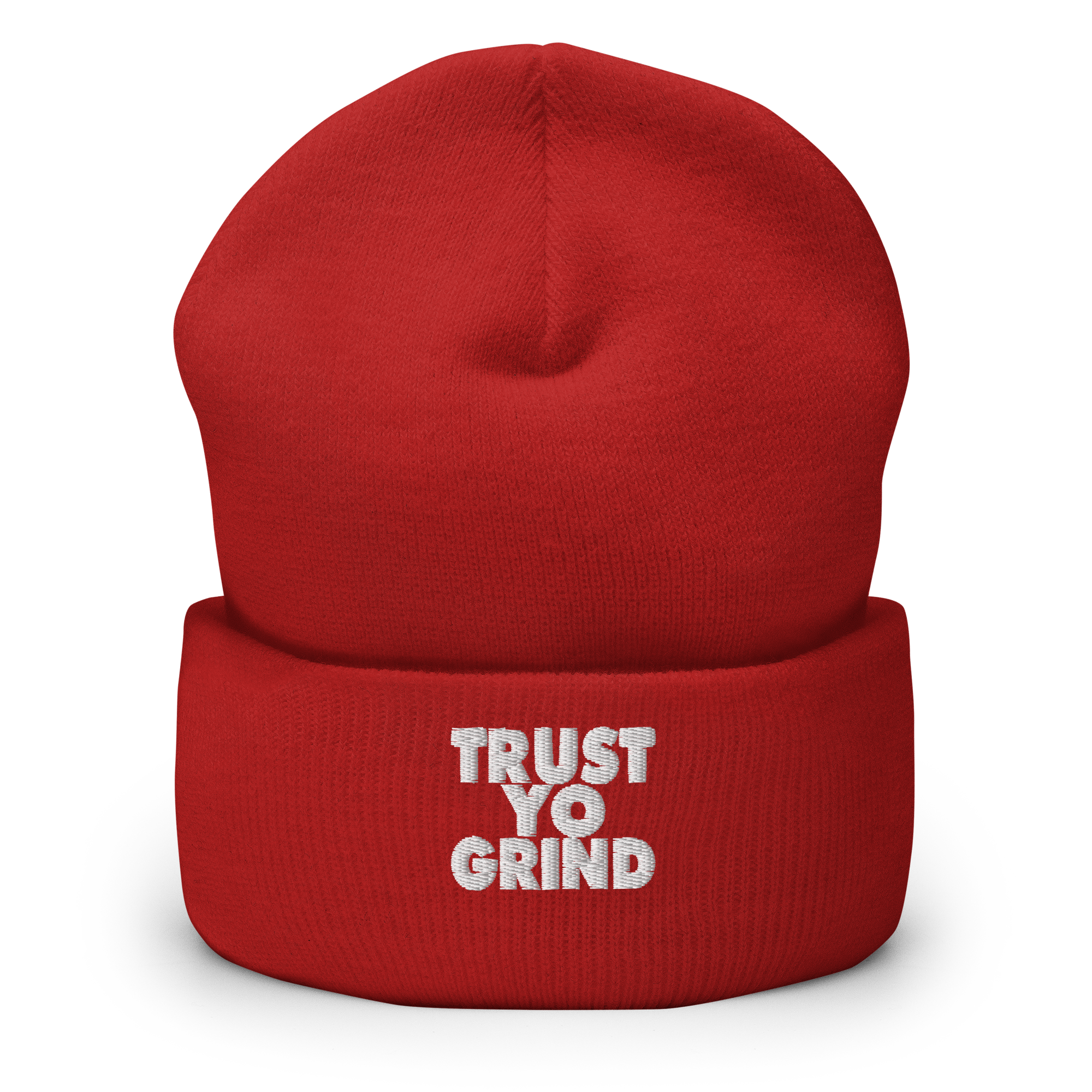 Trust Yo Grind embroided Cuffed Beanie