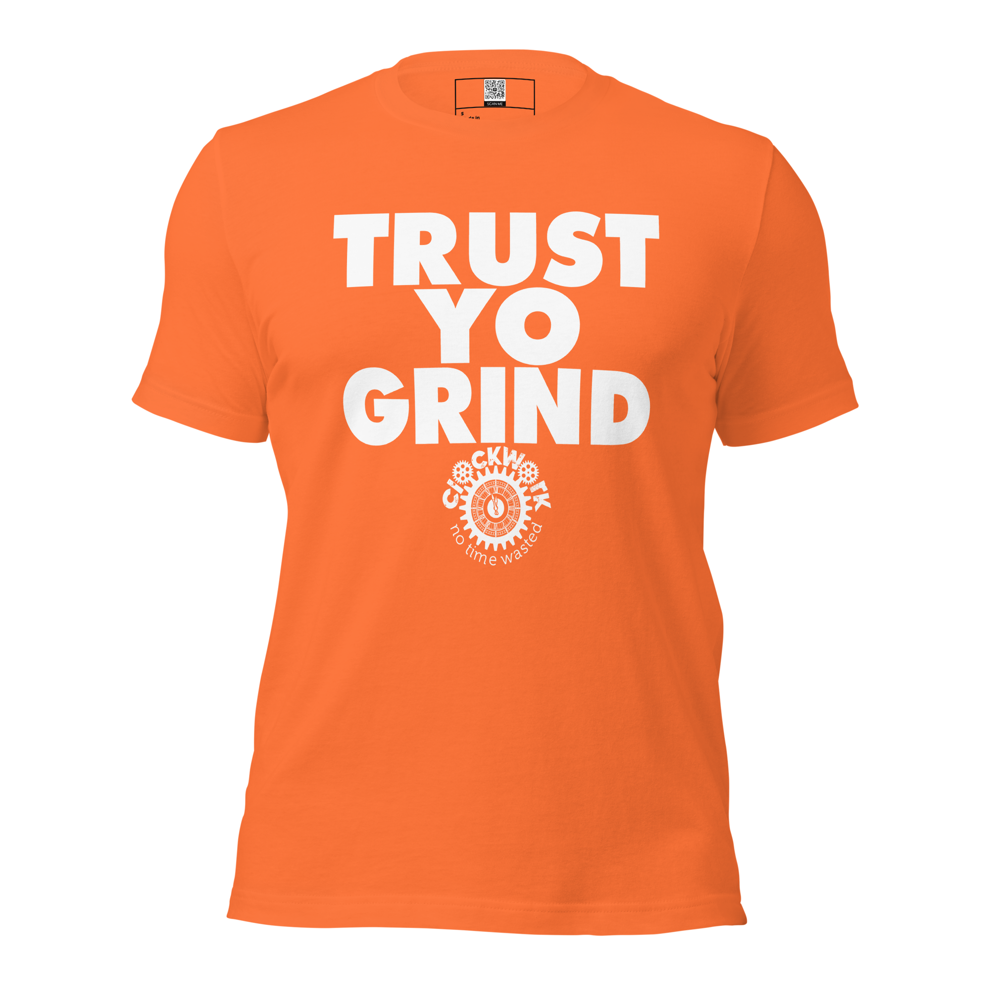 Trust Yo Grind Orange Unisex t-shirt