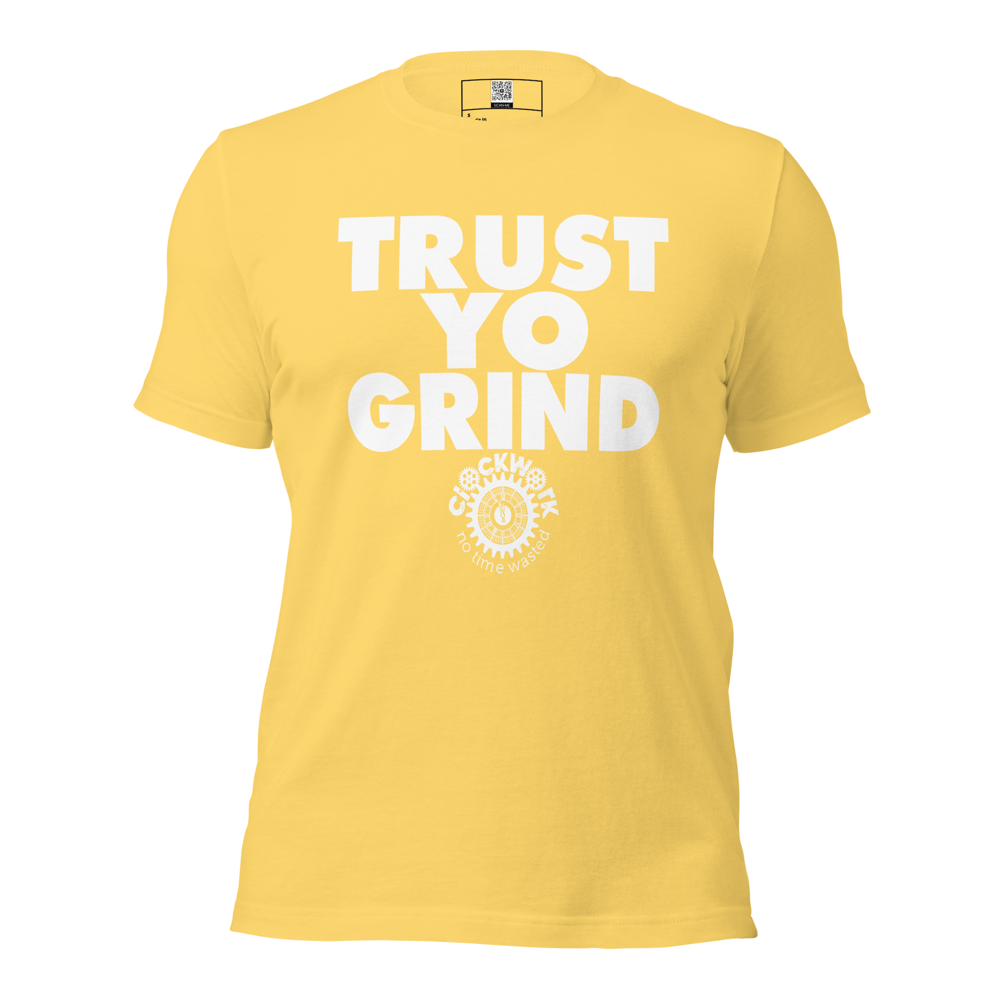 Yellow Trust Yo Grind Unisex t-shirt