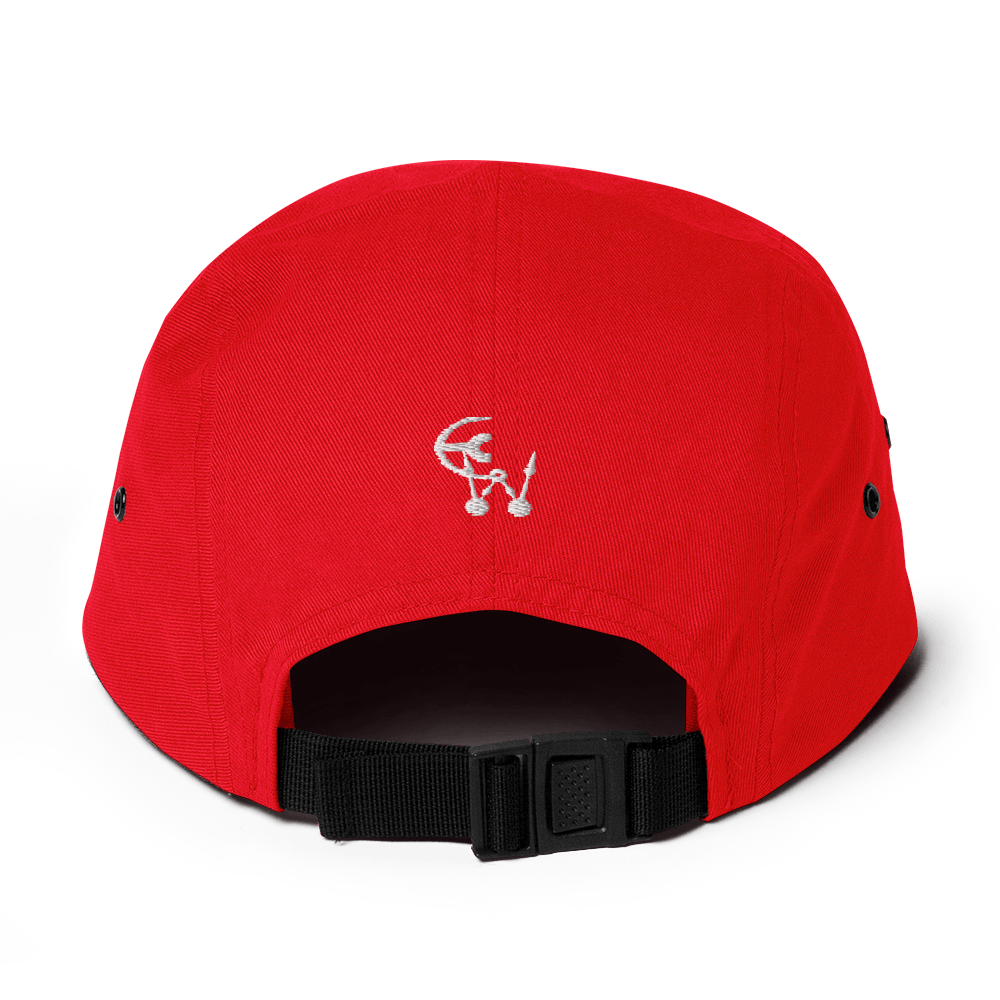 Clockwork Red Five Panel Cap