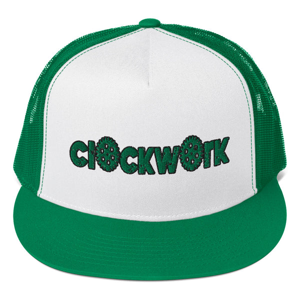 Clockwork Kelley Green Trucker Cap