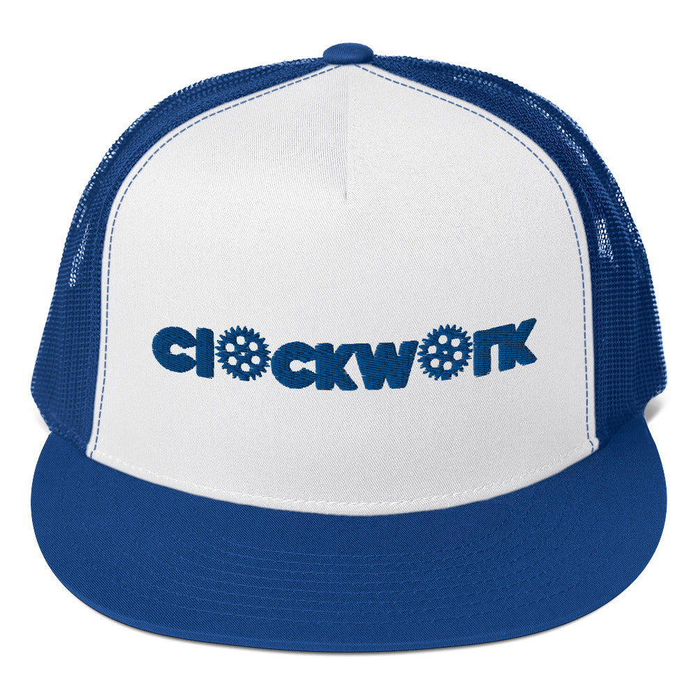 Clockwork Royal Blue Trucker Cap