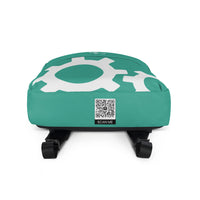 Clockwork Teal No time to waste Backpack