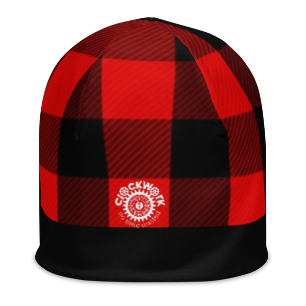 Clockwork Holiday Flannel Skully