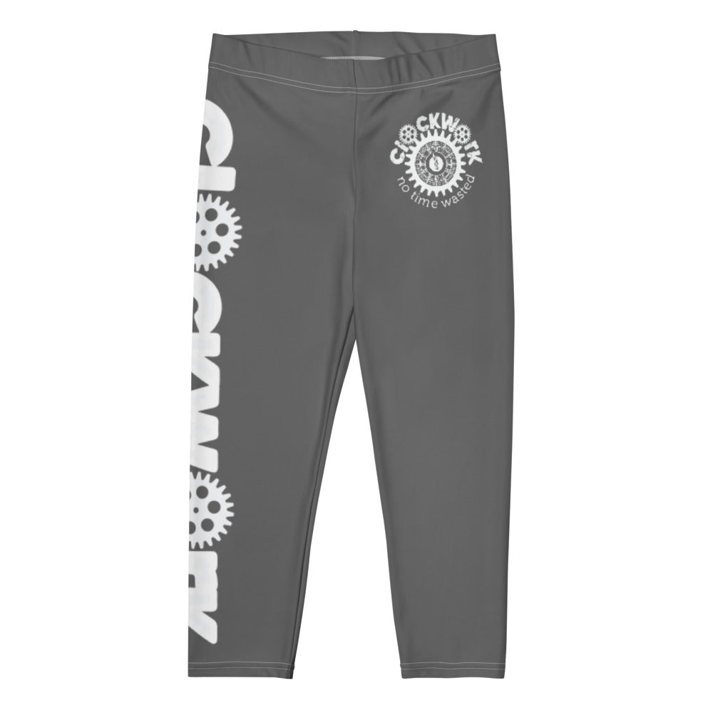 Clockwork Grey Capri Leggings