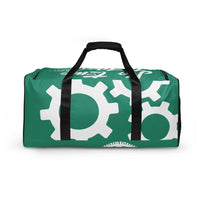 Clockwork Teal Duffle bag