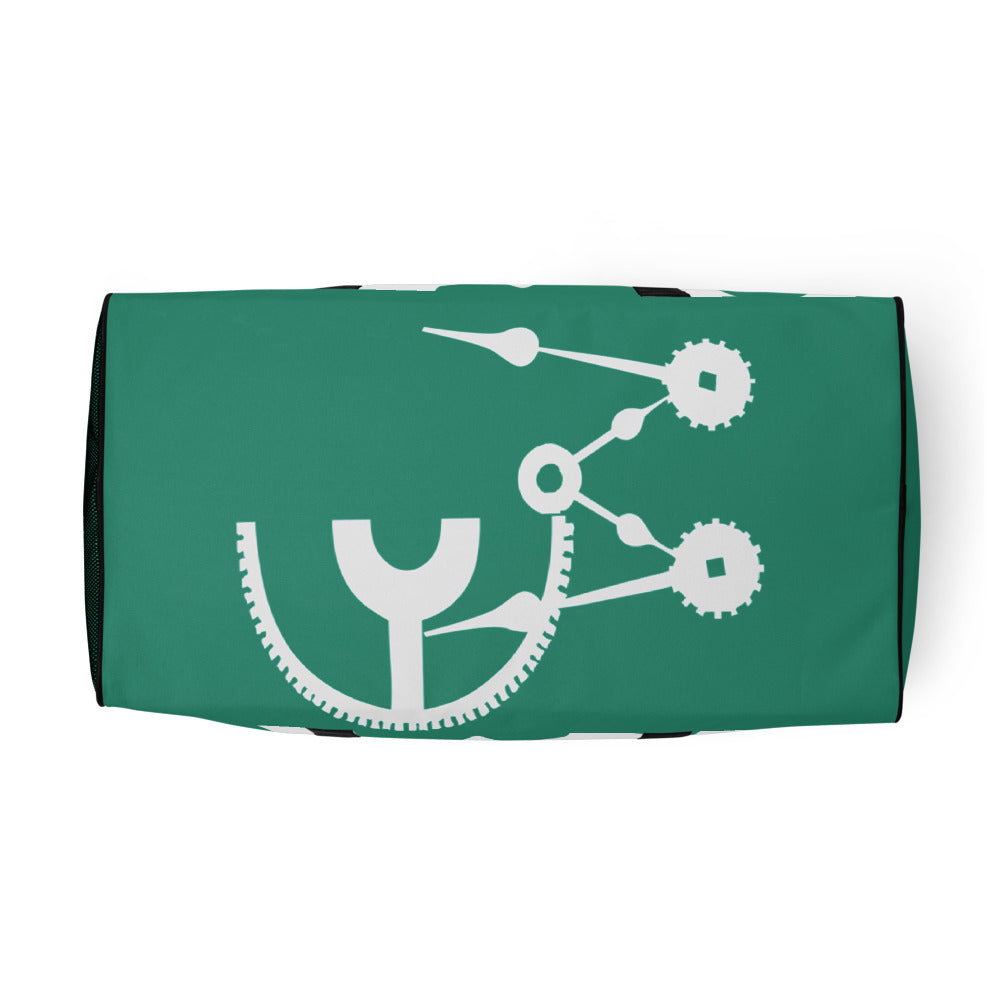 Clockwork Teal Duffle bag