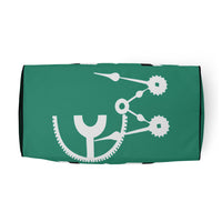 Clockwork Teal Duffle bag