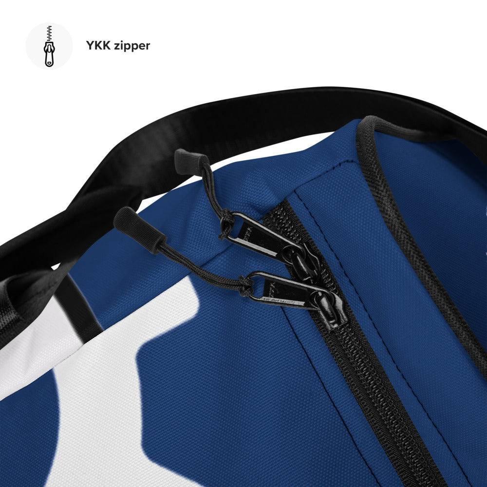 Blue Clockwork Duffle bag