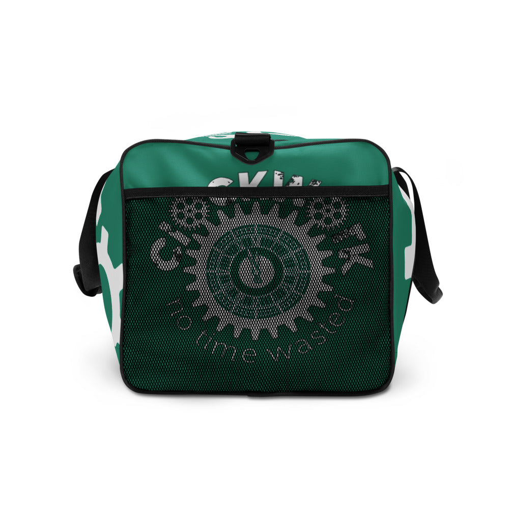 Clockwork Teal Duffle bag