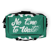 Clockwork Teal Duffle bag