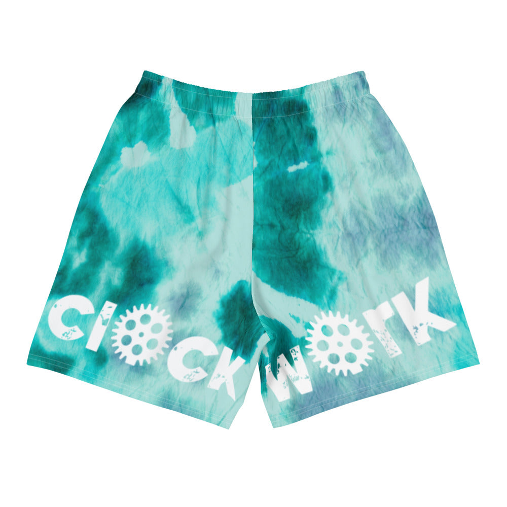 Clockwork Tye Dye Men's Athletic Long Shorts