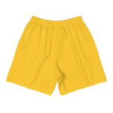 Yellow Trust Yo Grind Men's Athletic Long Shorts