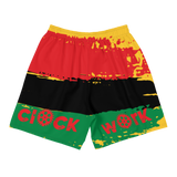 Clockwork Juneteenth Men's Athletic Long Shorts
