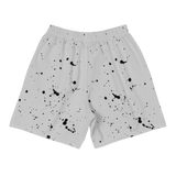Grey spotted Clockwork Men's Athletic Long Shorts