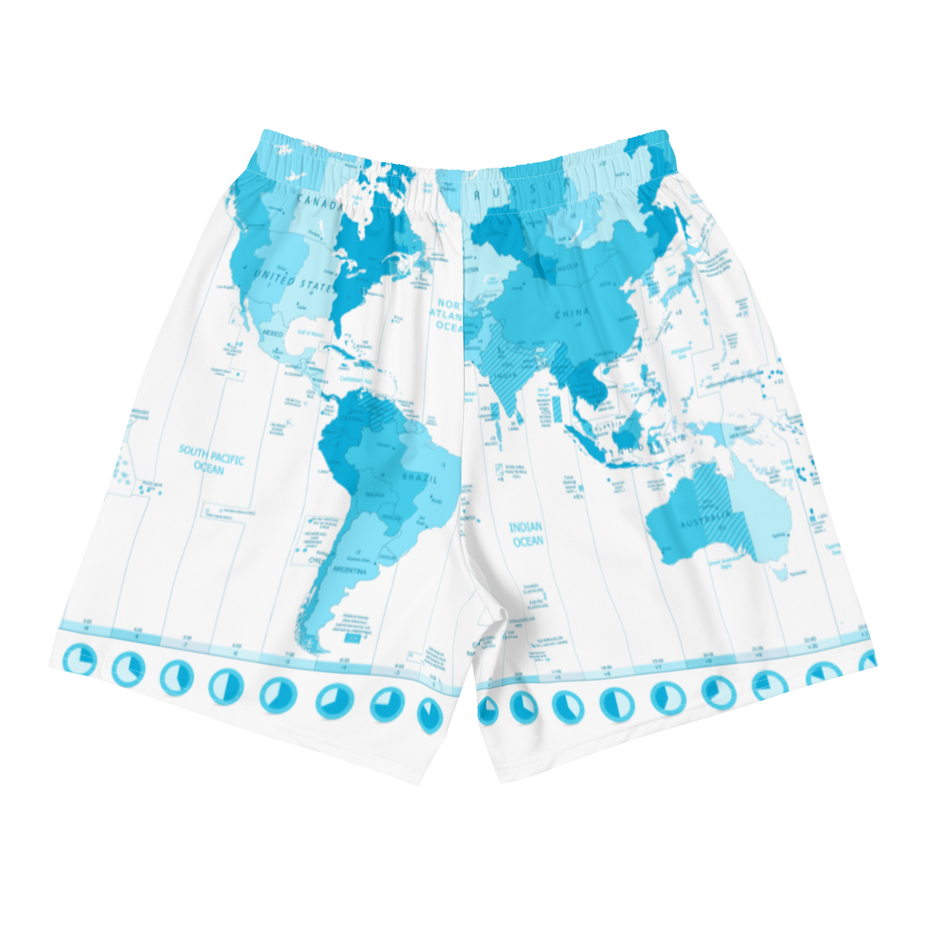 Worldwide Clockwork Men's Athletic Long Shorts
