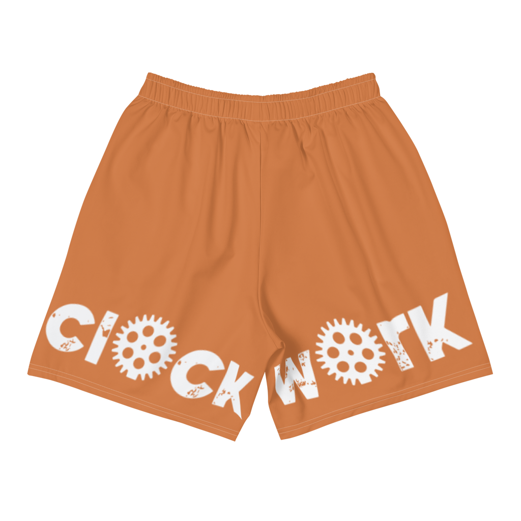 Clockwork Caramel Men's Athletic Long Shorts