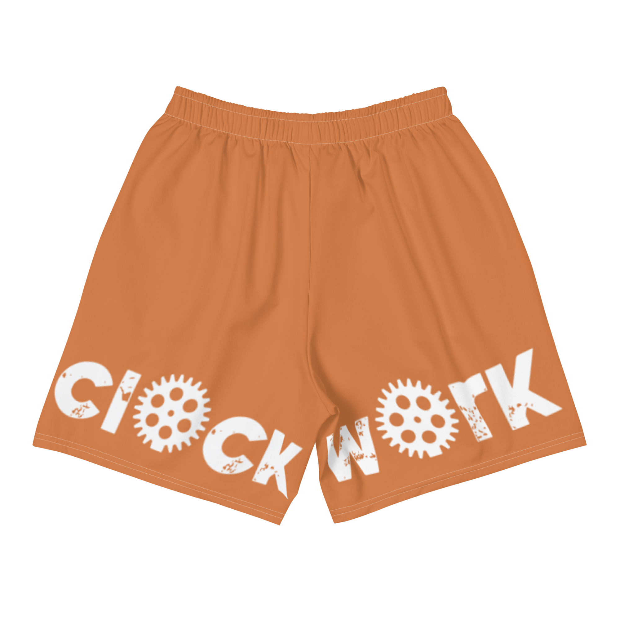 Clockwork Caramel Men's Athletic Long Shorts