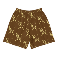 Clockwork Brown Men's Athletic Long Shorts