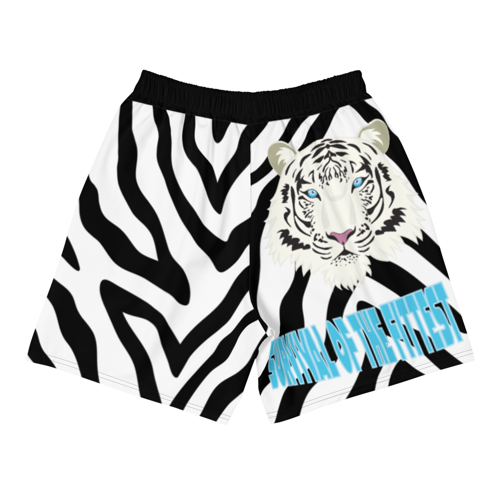 Clockwork white tiger shorts