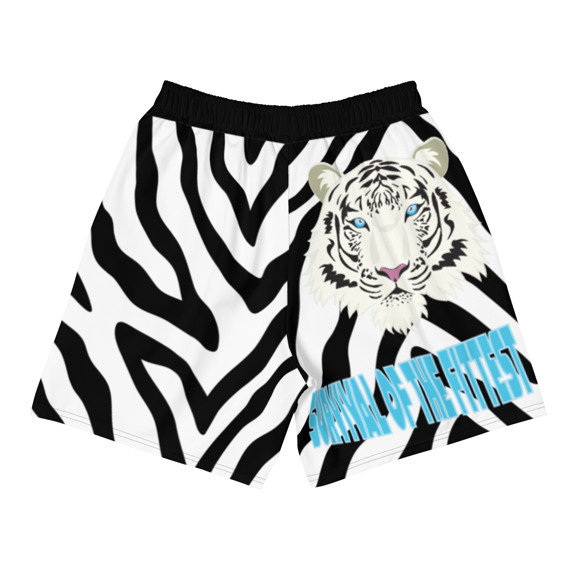Clockwork white tiger shorts