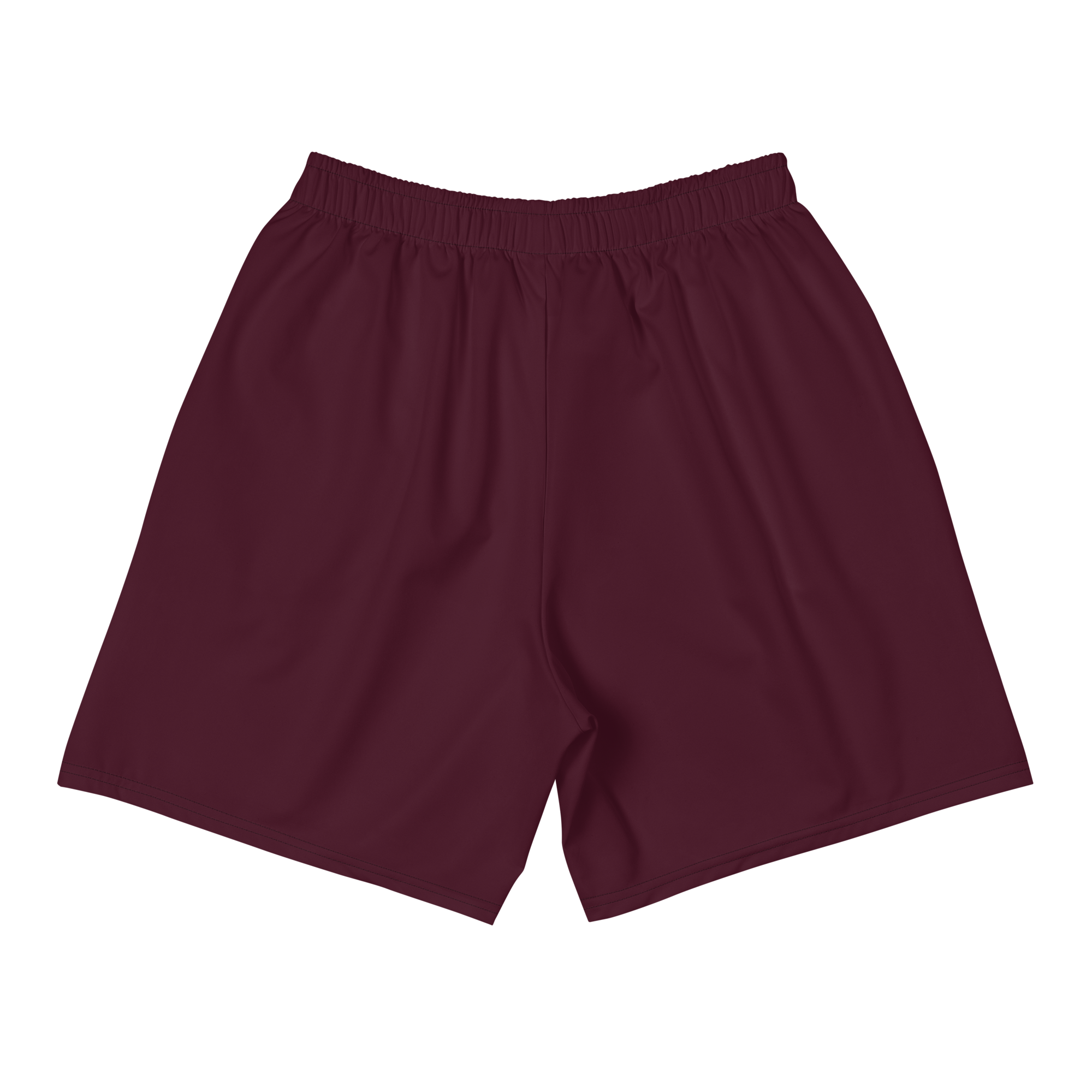 Trust Yo Grind Maroon and Dark Green Men's Athletic Long Shorts