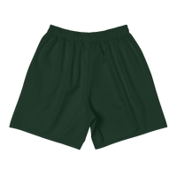 Trust Yo Grind Dark Teal and Navy Men's Athletic Long Shorts