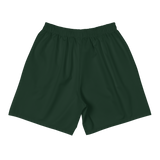 Trust Yo Grind Dark Teal and Navy Men's Athletic Long Shorts