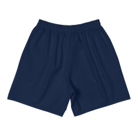 Trust Yo Grind Navy and Sky Blue Men's Athletic Long Shorts