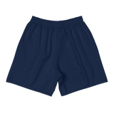 Trust Yo Grind Navy and Sky Blue Men's Athletic Long Shorts