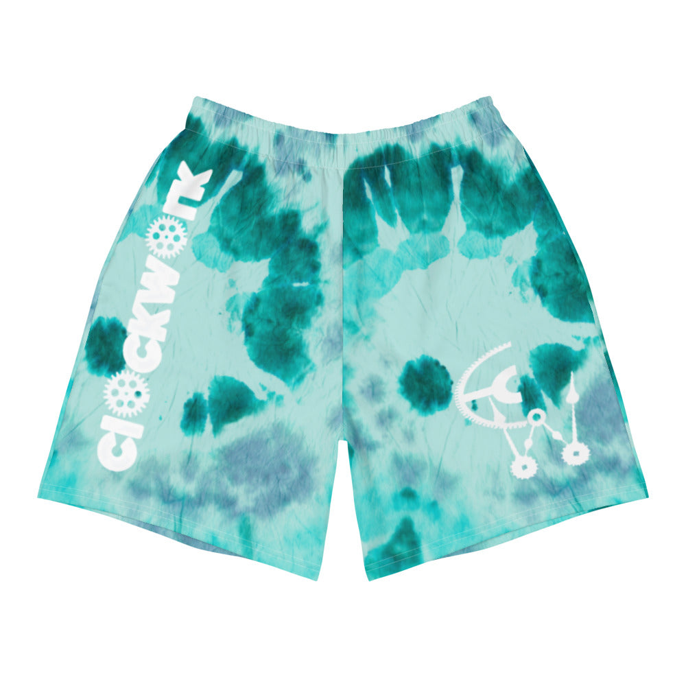 Clockwork Tye Dye Men's Athletic Long Shorts