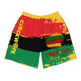 Clockwork Juneteenth Men's Athletic Long Shorts