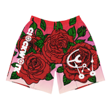 Clockwork Rose Men's Athletic Long Shorts