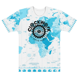 Worldwide Clockwork time zone Men's t-shirt