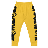 Yellow and Black Trust Yo Grind Clockwork Men's Joggers