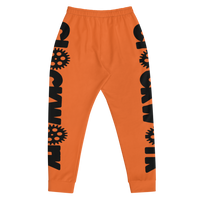 Orange and Black Trust Yo Grind Clockwork Men's Joggers