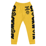 Yellow and Black Trust Yo Grind Clockwork Men's Joggers