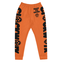 Orange and Black Trust Yo Grind Clockwork Men's Joggers