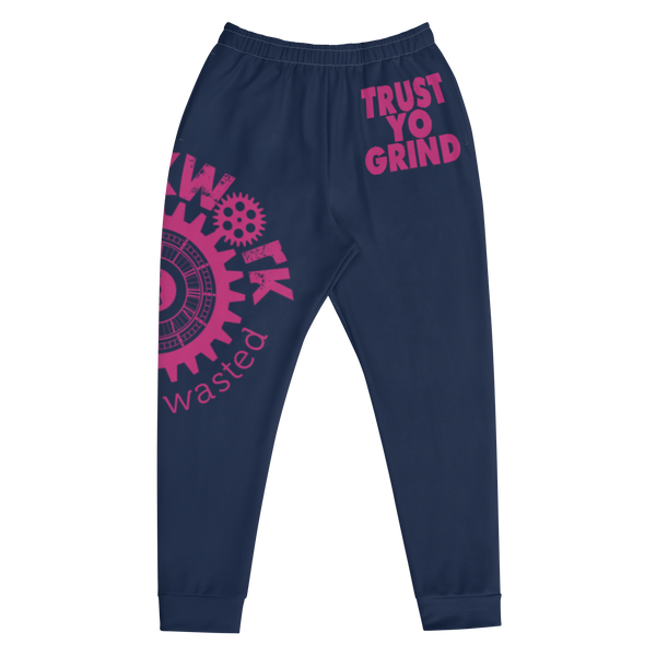 Clockwork Trust Yo Grind Blue & Berry Pink Joggers