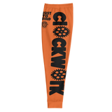 Orange and Black Trust Yo Grind Clockwork Men's Joggers