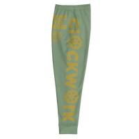 Olive and Gold Trust Yo Grind Clockwork Men's Joggers